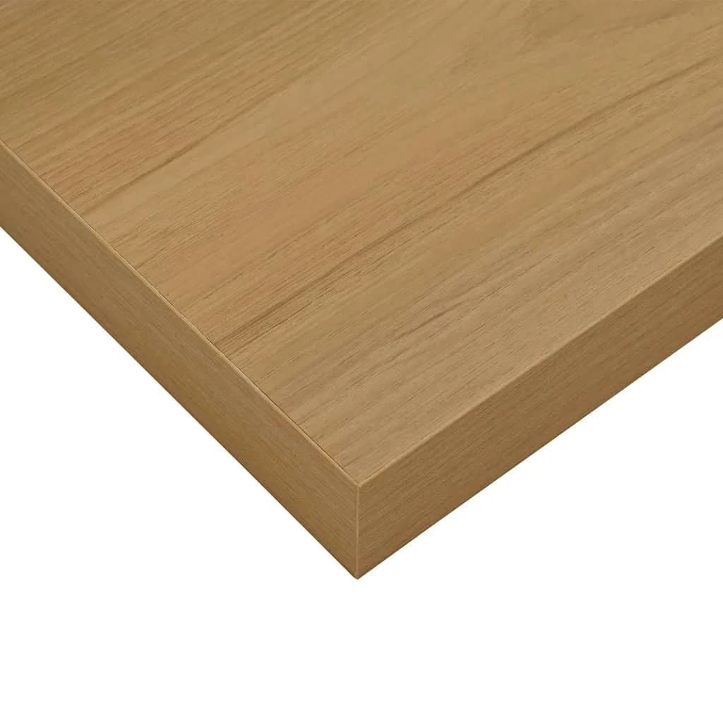 Stenska polica Montaža za steno 4 kos Rjava 50 x 23,5 x 3,8 cm - slika 11