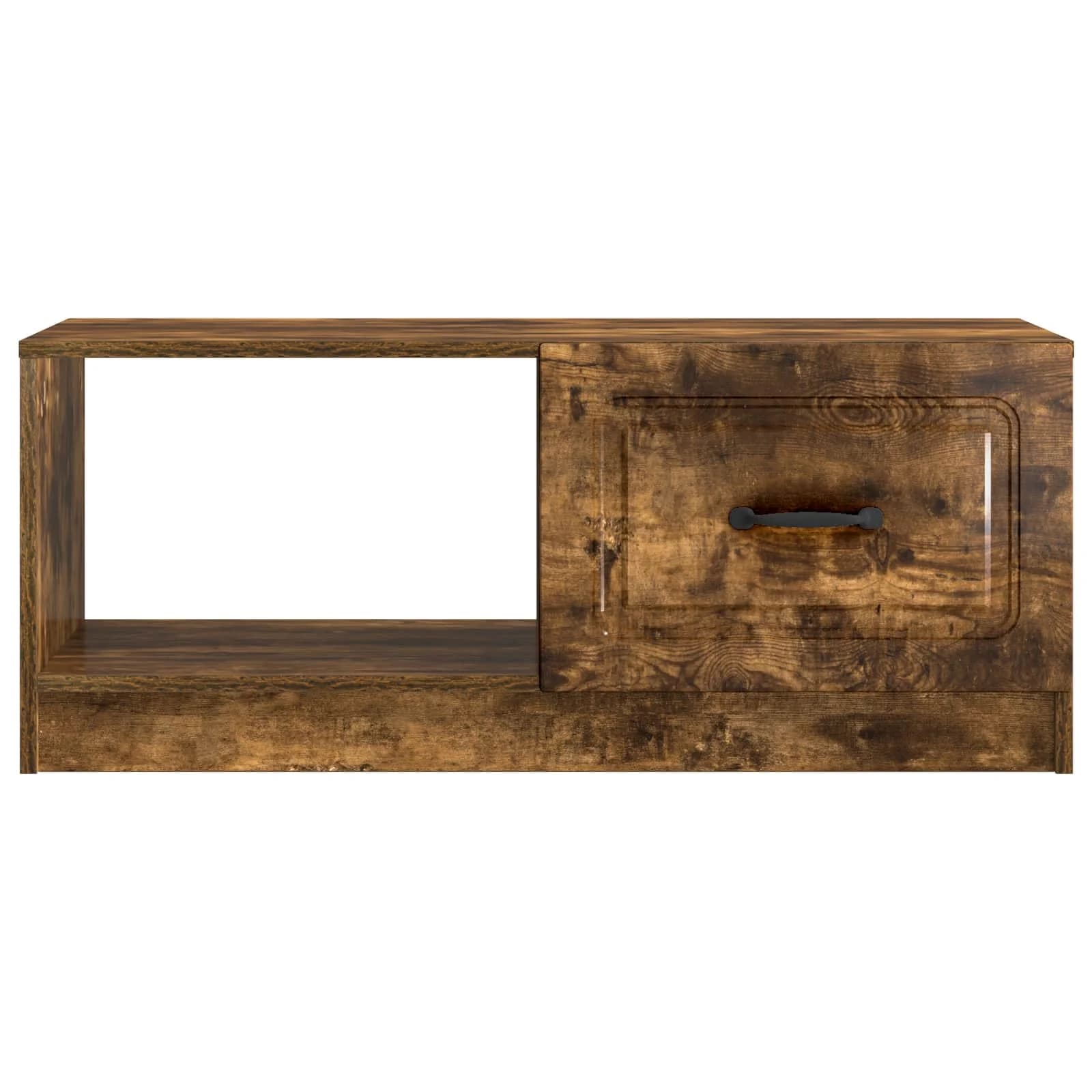 Klubska miza Dimljen hrast 90 x 50 x 37 cm Inženirski les - slika 5