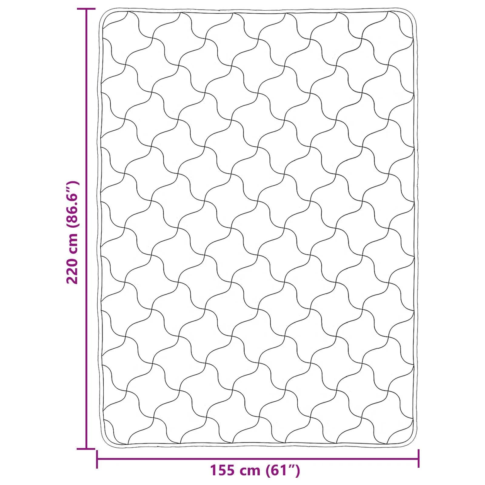 Zimska posteljnina Taupe 155 x 220 cm Mikrofibra in Teddy flis - slika 10