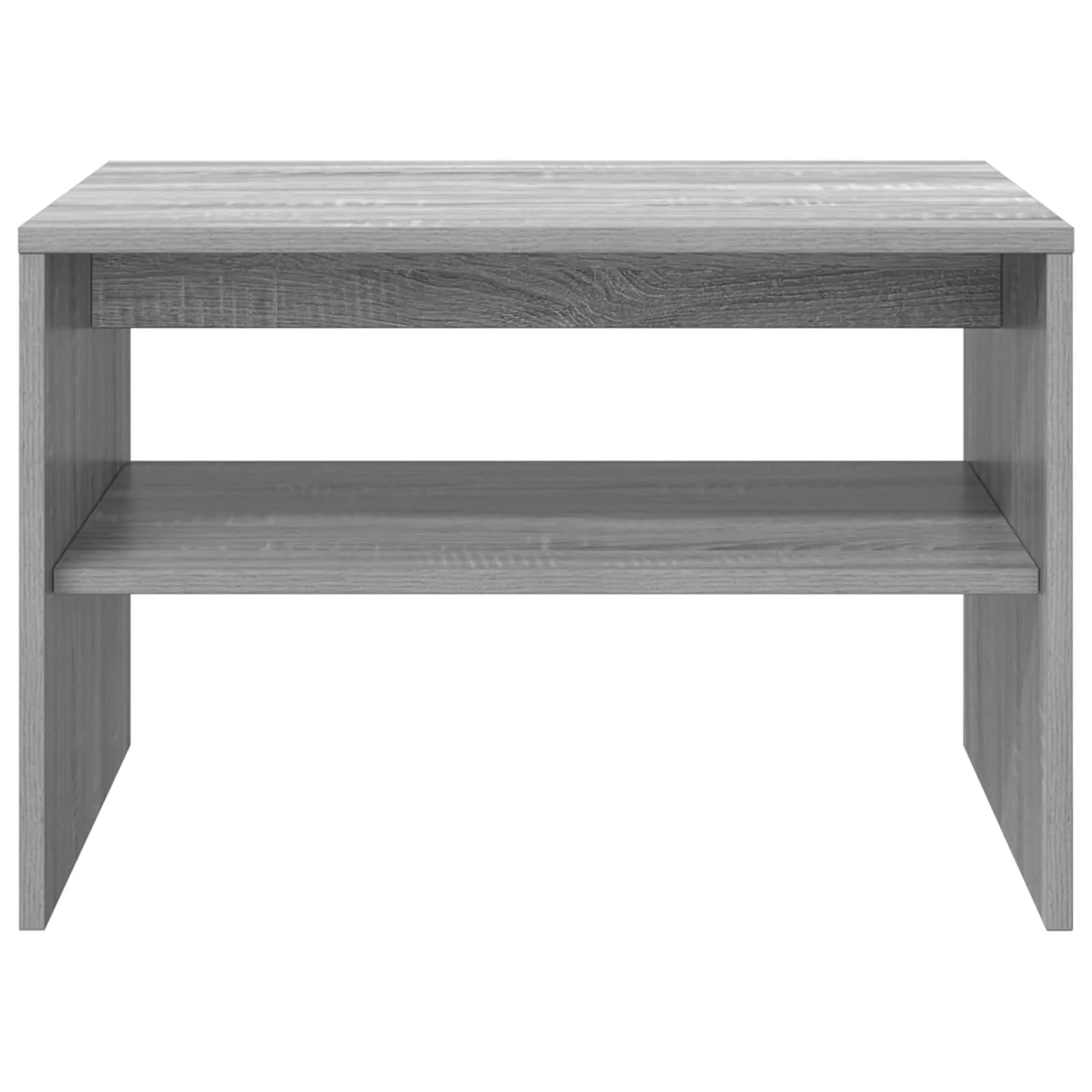 Klubska miza Siva Sonoma 60 x 50 x 40 cm Inženirski les - slika 5