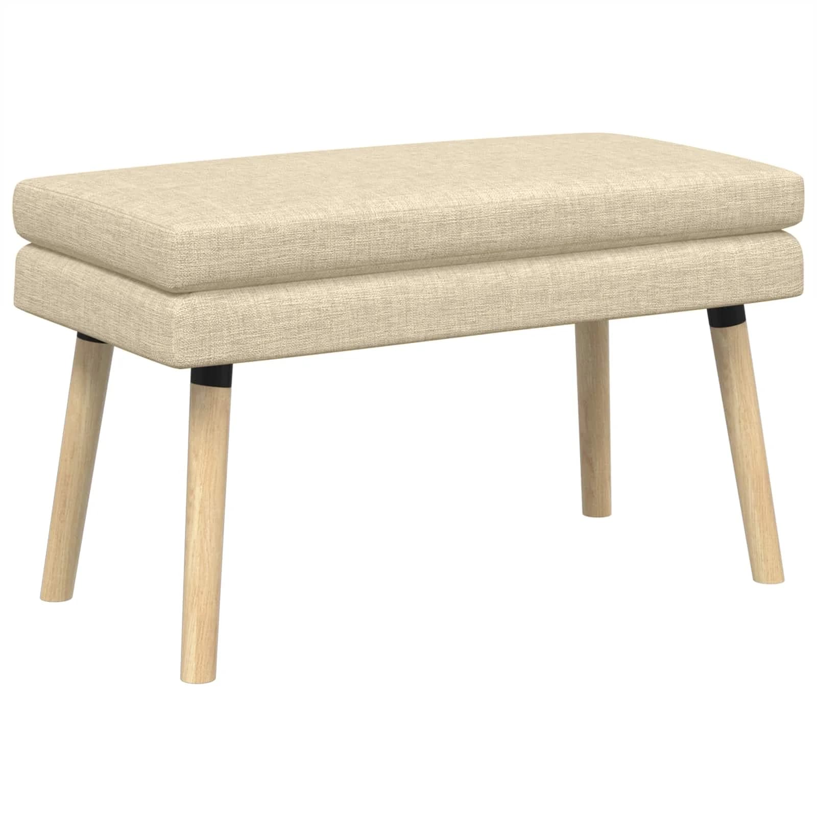 Dvojna klop Krem 80 x 40 x 47 cm Blago - slika 2