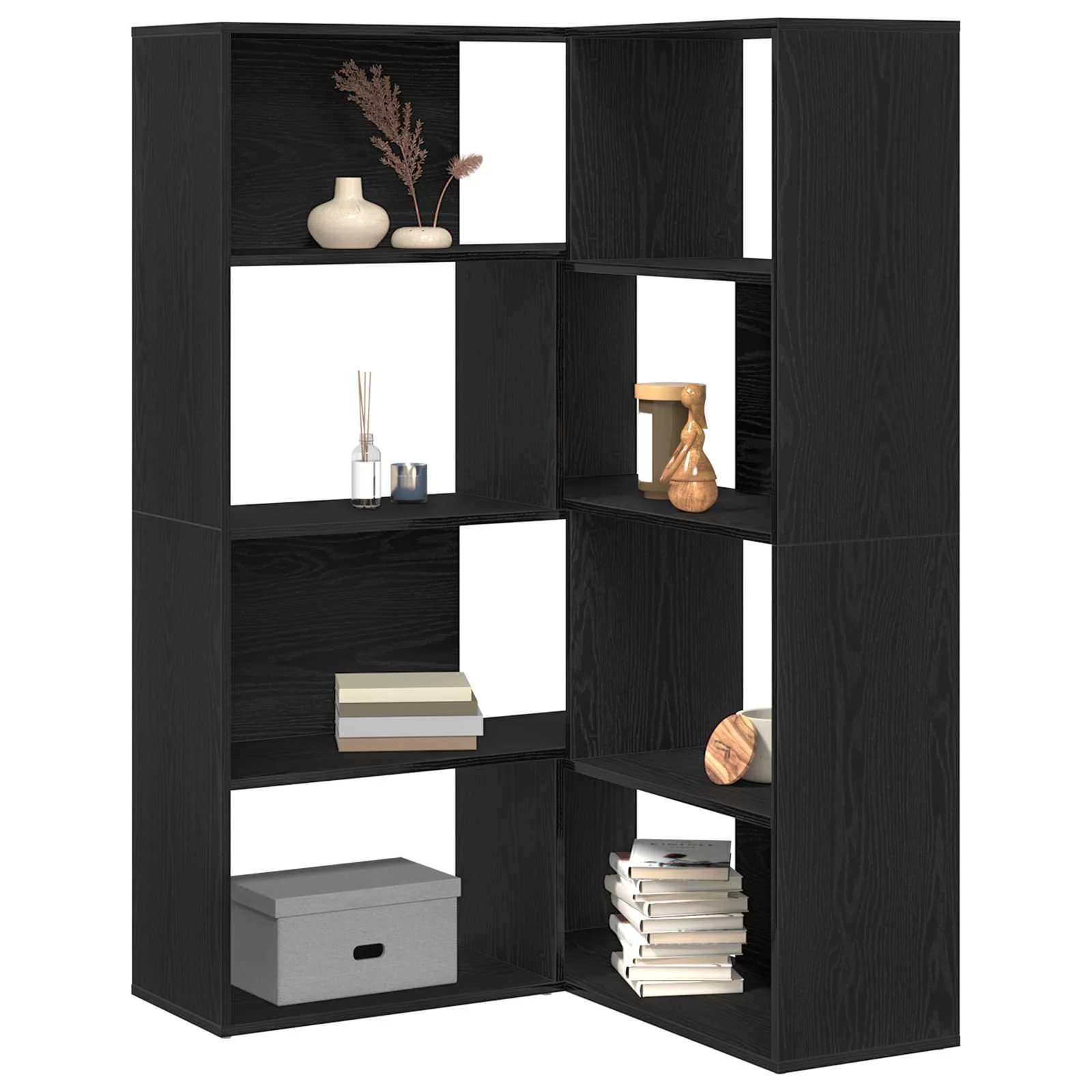 Garderobna omara 6 nivojev 85 x 85 x 140 cm Inženirski les - slika 3