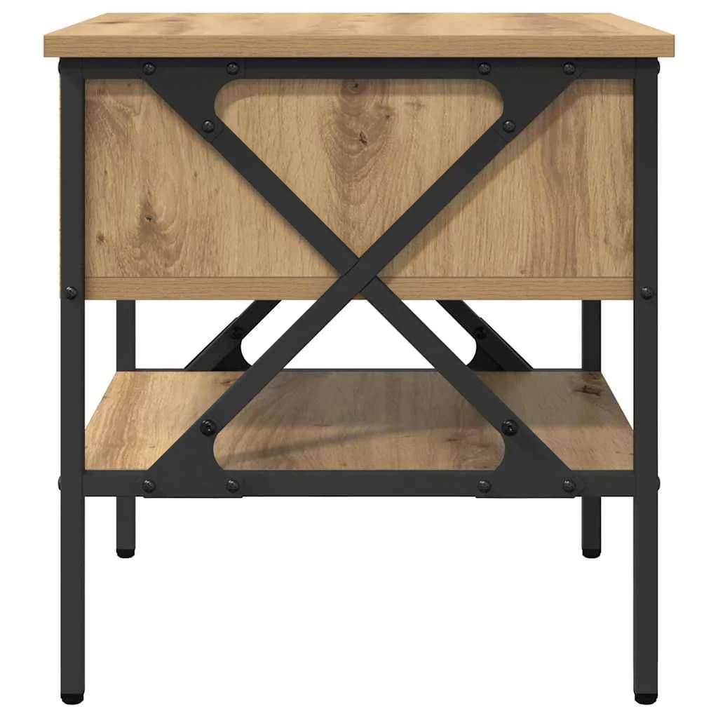 Nočna omarica artisan hrast 40 x 42 x 45 cm - slika 7