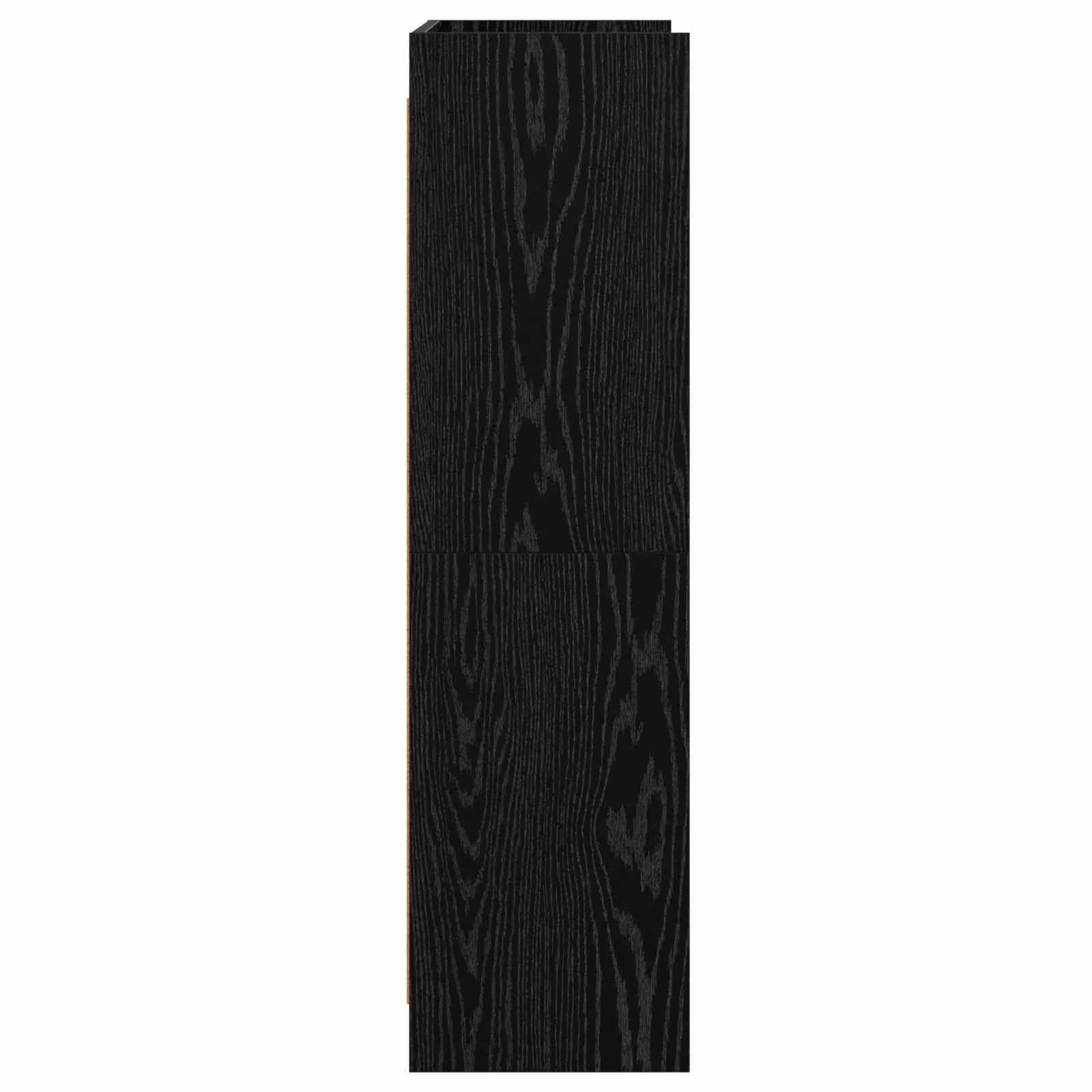 Knjižna omara Črni hrast 87,5 x 30 x 111 cm Inženirski les - slika 5