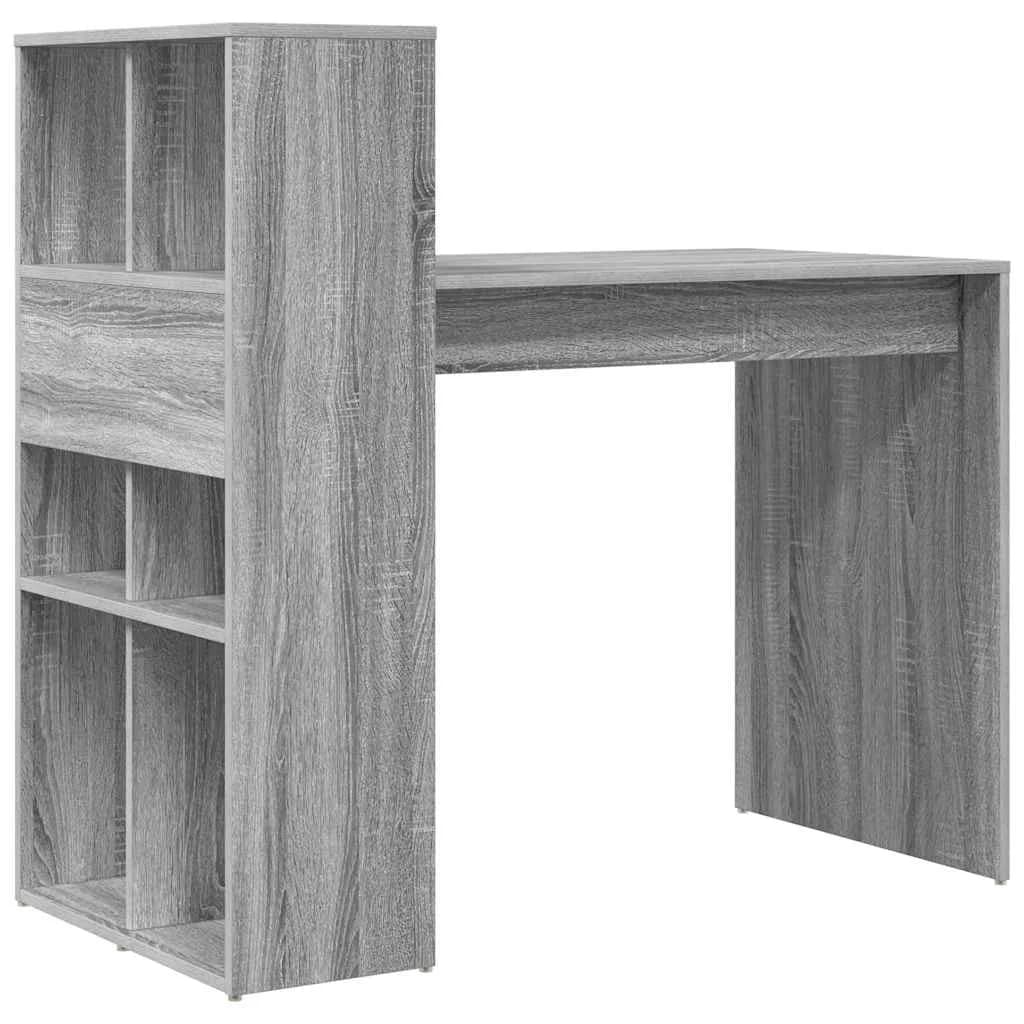 Miza Siva Sonoma Inženirski les 108 x 55 x 103.5 cm - slika 7