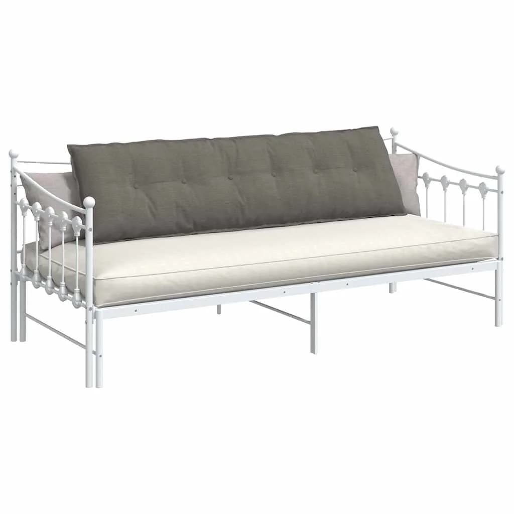 Poglavni vzglavnik Svetlo siva 180 x 50 cm Žametna tkanina - slika 3