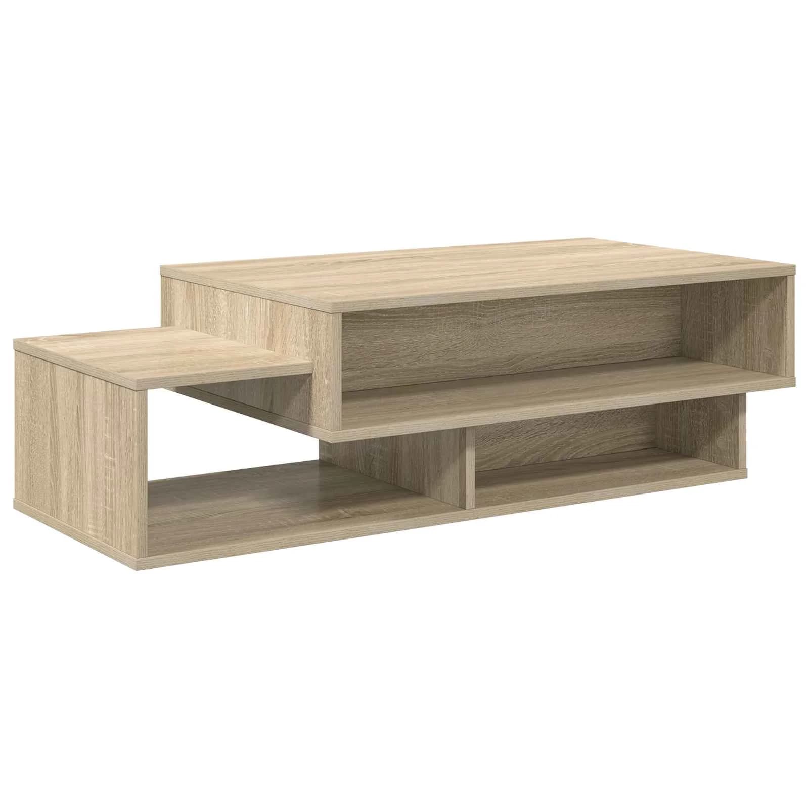 Klubska miza Sonoma hrast 105 x 50 x 32,5 cm Inženirski les - slika 2