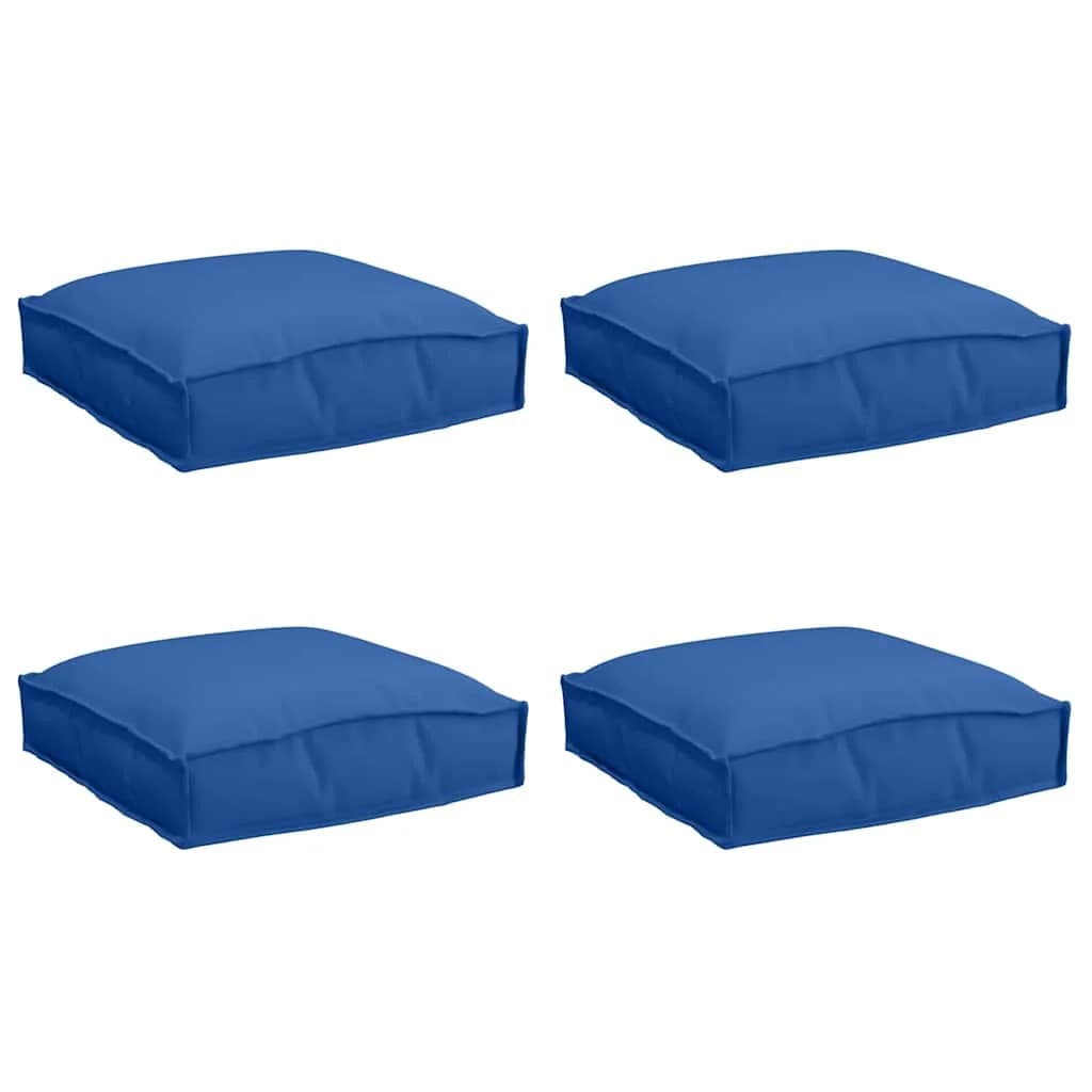 Blazina 4 kos Oxford tkanina Kraljevo modra 40 x 40 x 8 cm - slika 2