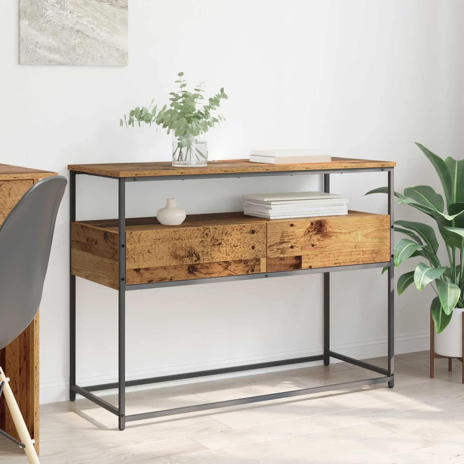 Konzolna miza Star les 100 x 40 x 75 cm Inženirski les