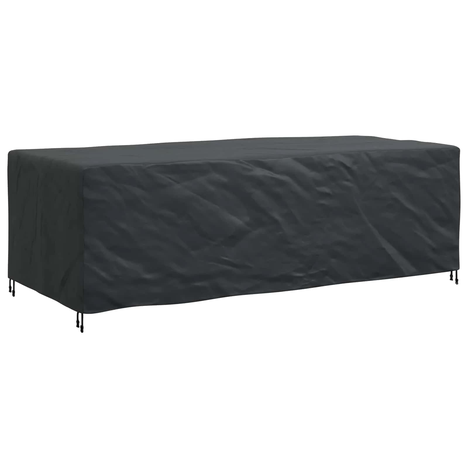 Prevleka za pohištvo Enobarvno Črna 300 x 110 x 70 cm 210D - slika 11