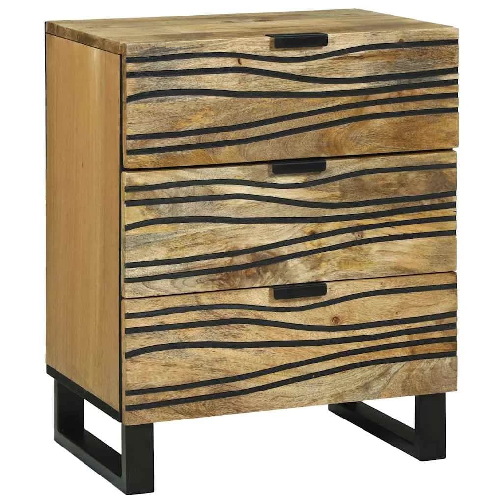 Nočna omarica Naravna 50 x 33 x 62 cm Inženirski les