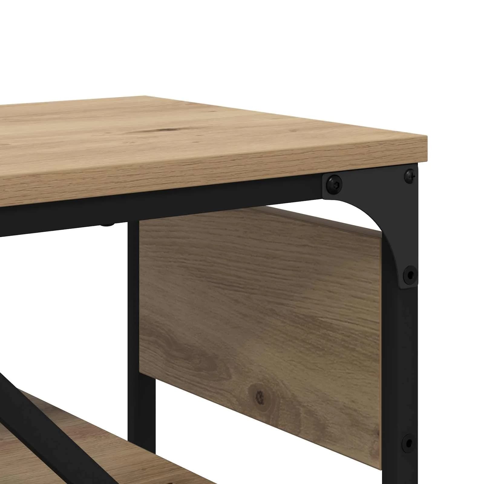 Konzolnamizica Umetni hrast Inženirski les 105x30x75cm - slika 8
