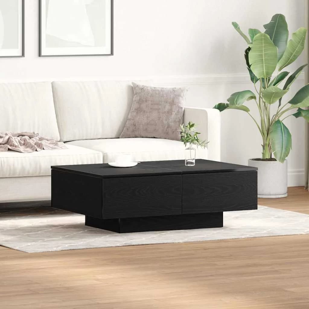 Klubska miza Črna Orehovina 90 x 60 x 31 cm Inženirski les