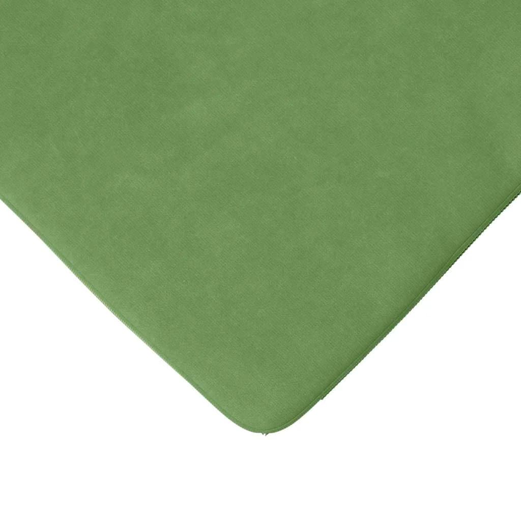 Sedežne blazine 4 kos Žamet Svetlo zelena 40 x 40 x 3 cm - slika 8