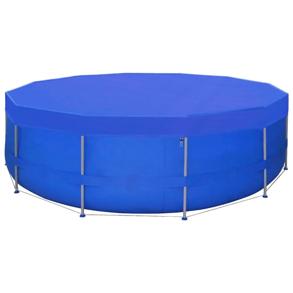 Pokrivalo za bazen PE okroglo 2 kosa 460 cm 90 g/m² - slika 2