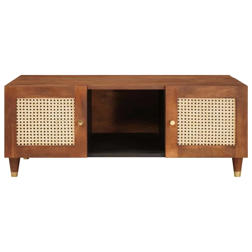 Klubska miza 100 x 54 x 40 cm Masiven les manga - slika 3