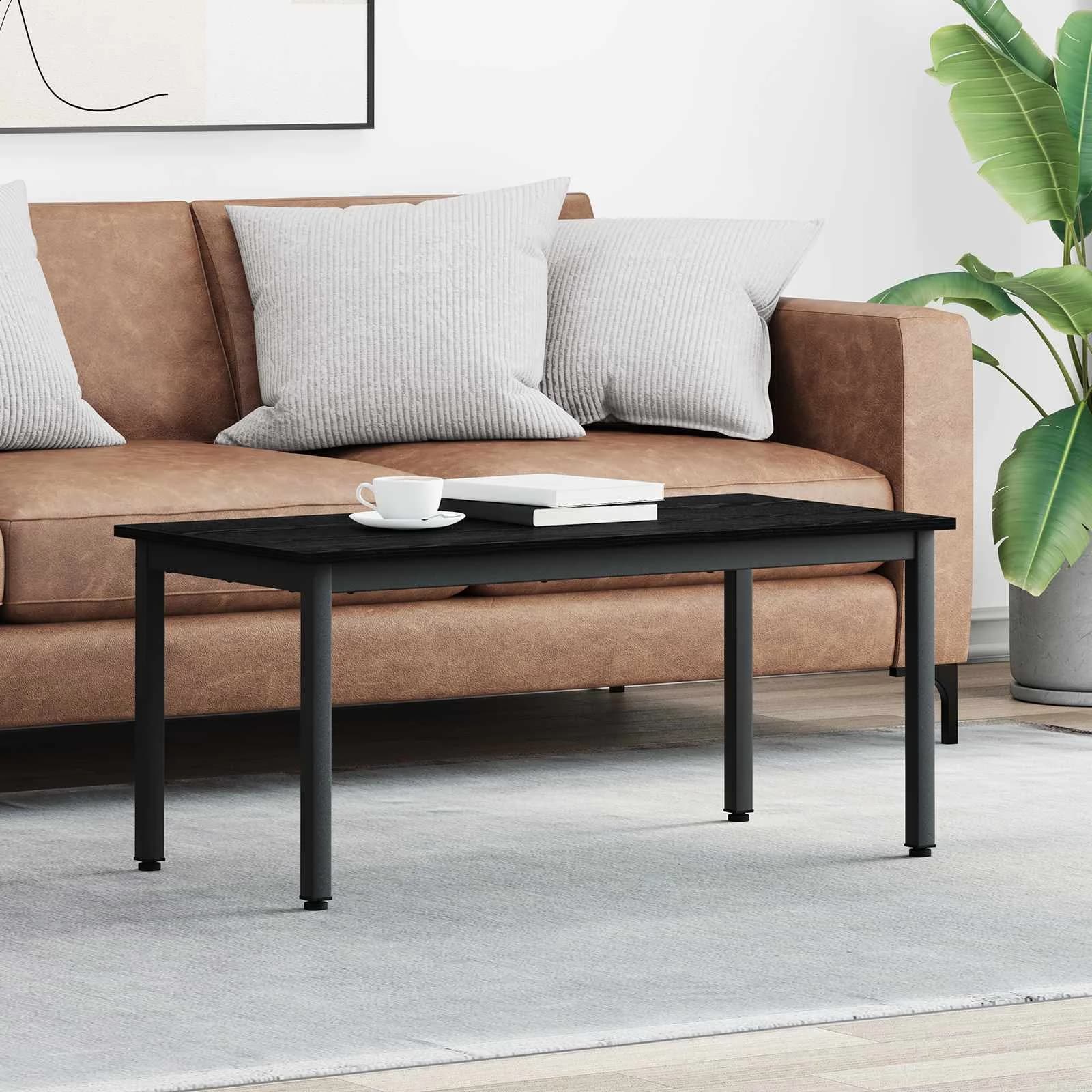 Klubska miza Črna Orehovina 100 x 50 x 45 cm Inženirski les