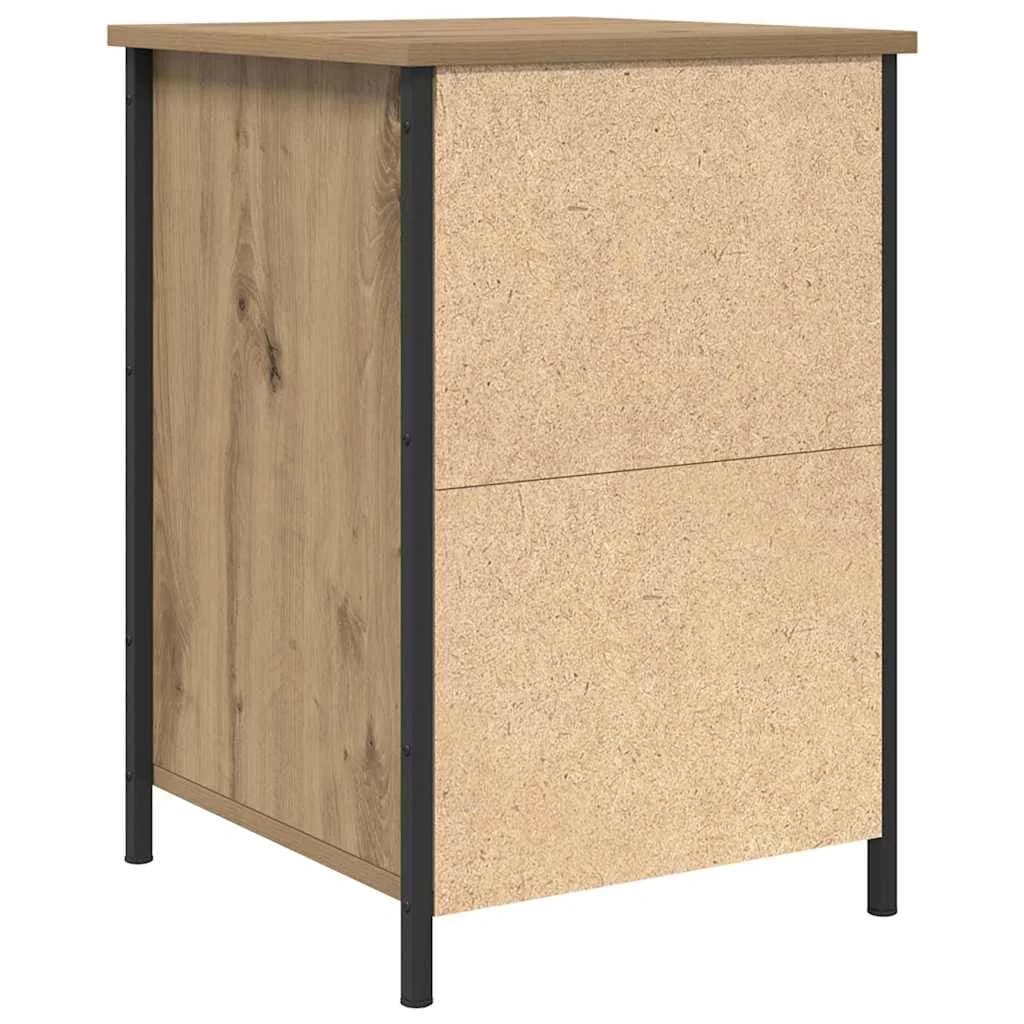Nočna omarica Umetni hrast 40 x 42 x 60 cm Inženirski les - slika 8