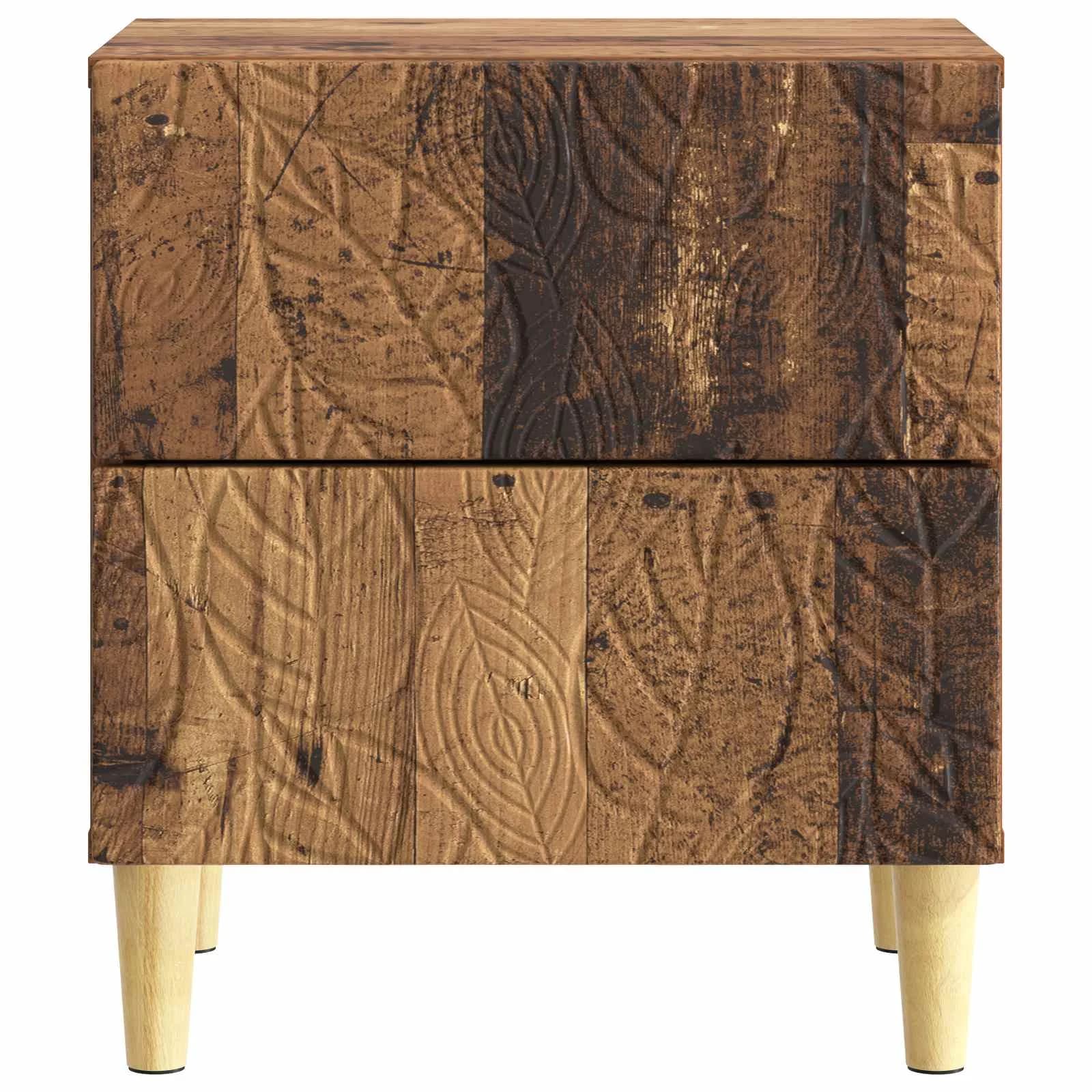 Nočna omarica 2 kos Star les 43 x 34,5 x 48 cm Inženirski les - slika 6