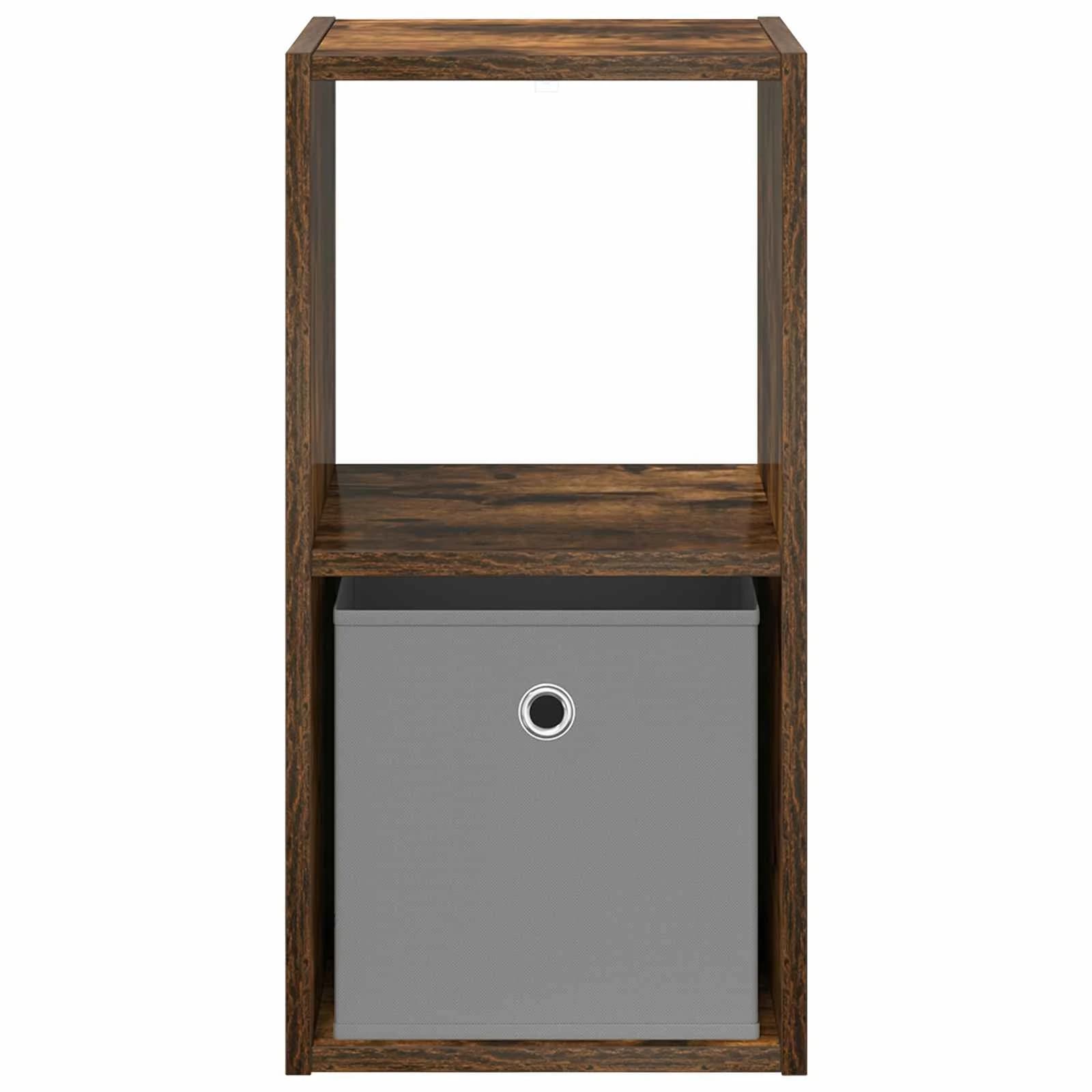 Nočna omarica Dimljeni oreh 30,5 x 27 x 59,5 cm Inženirski les - slika 6