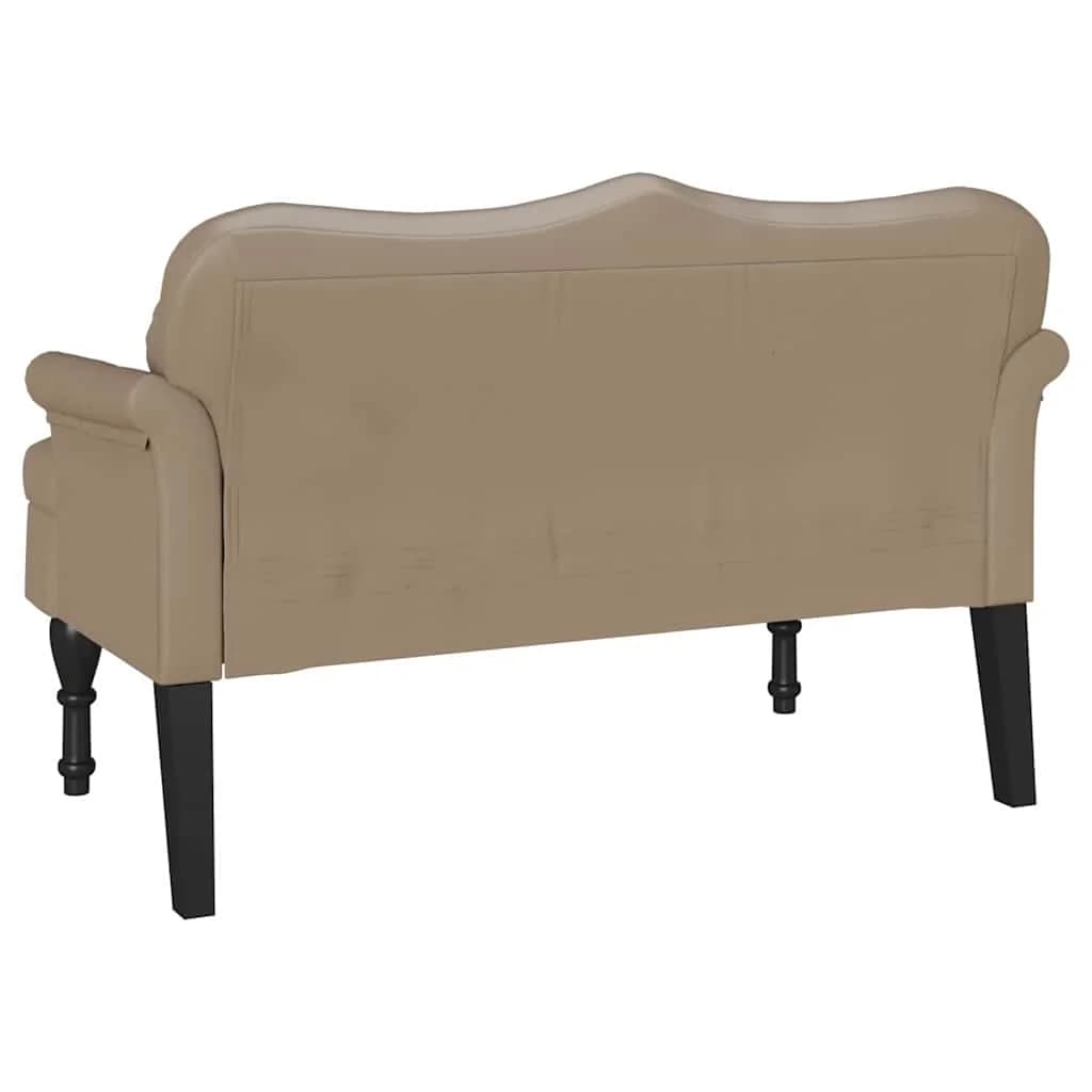 Chesterfield klop Kapučino 120,5 x 65 x 75 cm Umjetno usnje - slika 6