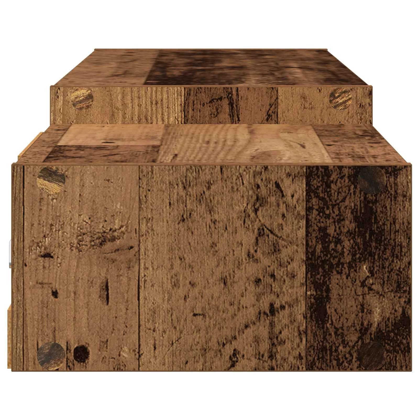 Stenska TV omarica Montaža za steno Star les 180 x 28 x 21 cm - slika 6
