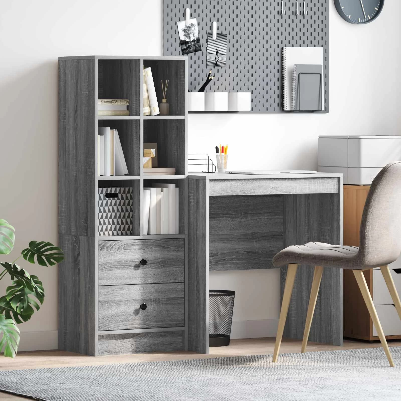 Miza Siva Sonoma 115,5 x 50 x 127 cm 2 kos