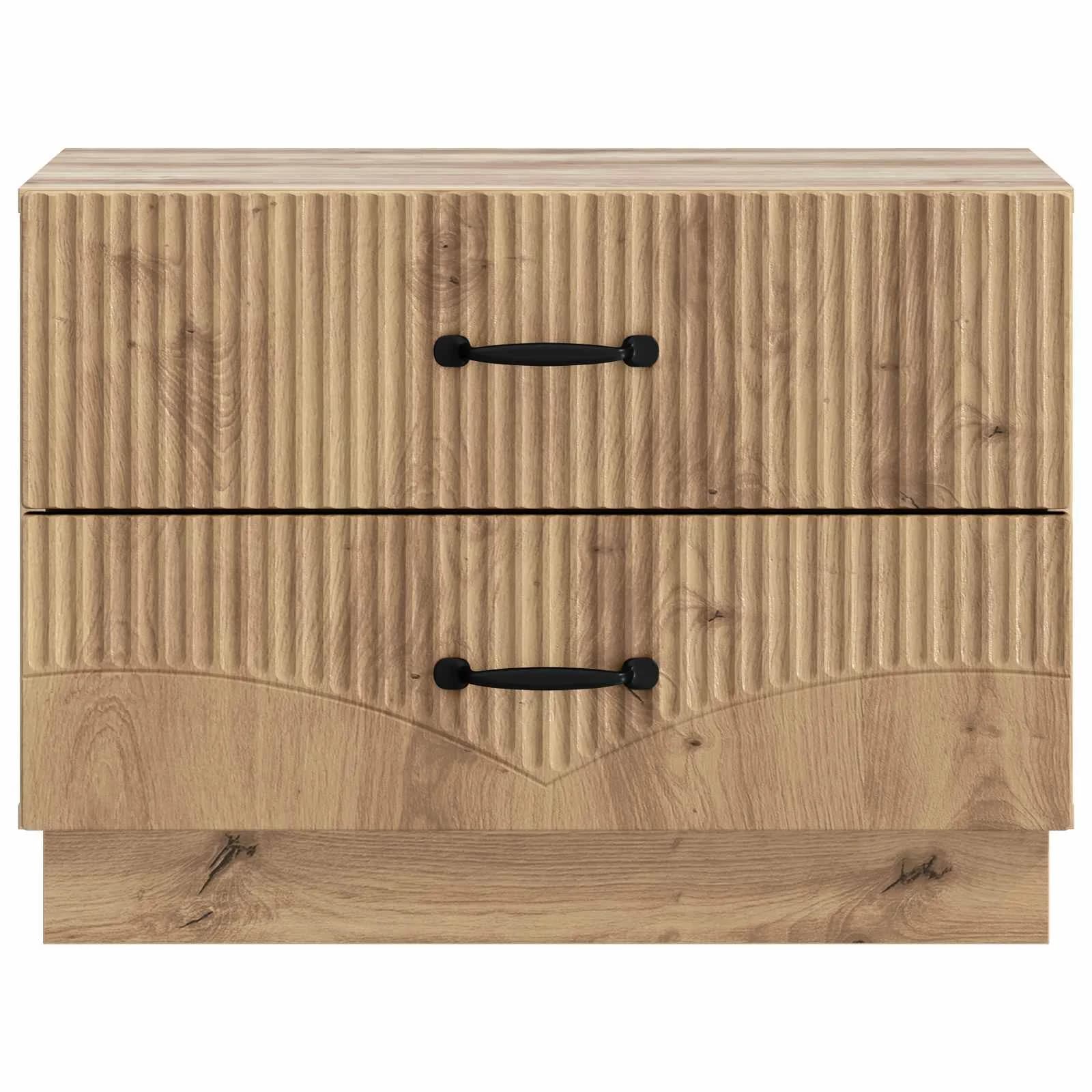 Nočna omarica Artisan hrast 62 x 34,5 x 44,5 cm Inženirski les - slika 5