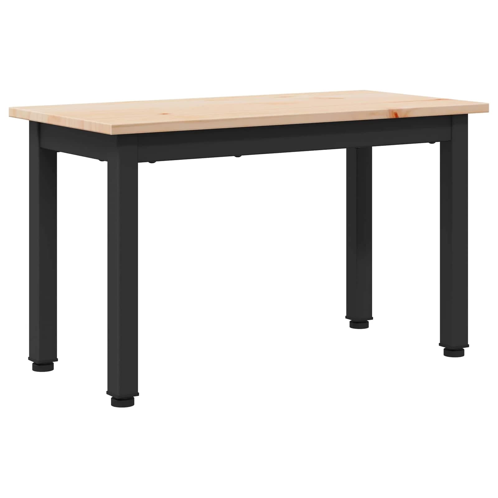 Klubska miza Naravna 60 x 30 x 36 cm Masivno borovo les - slika 2