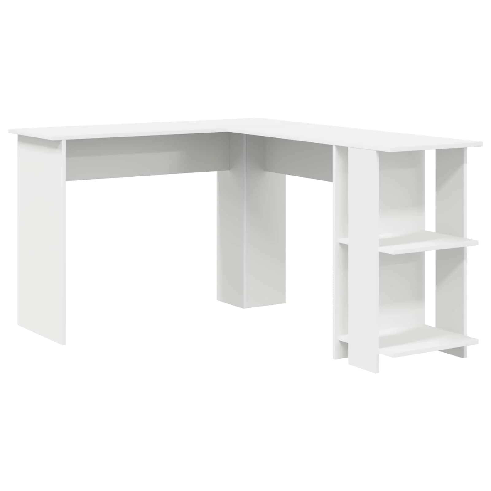 Kotniška miza Bela Inženirski les 140 x 113,5 x 75 cm - slika 2
