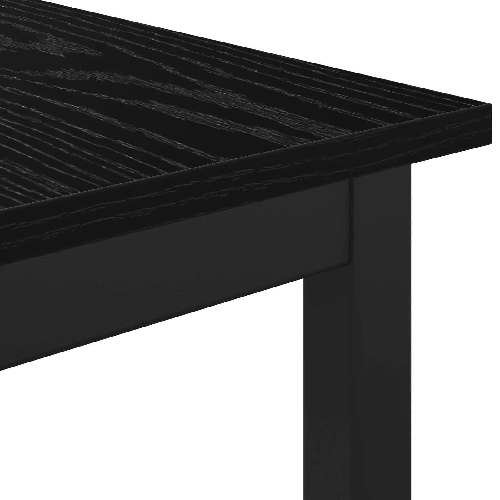 klop Črna Orehovina 110 x 35 x 45 cm Inženirski les - slika 7