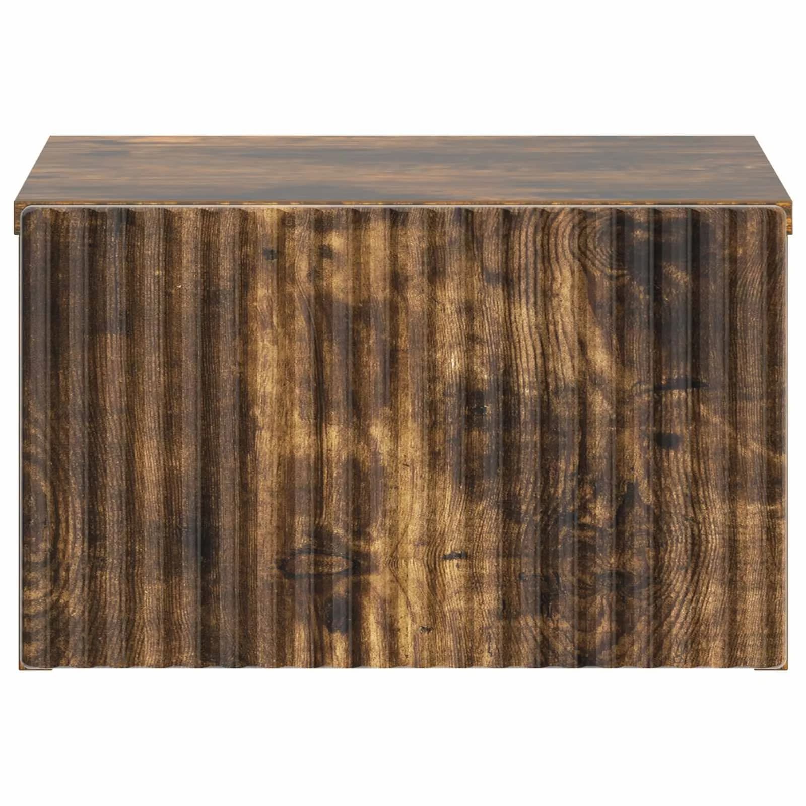 Stenski nočni omarici 2 kos Dimljen hrast 33 x 34,5 x 20 cm - slika 7