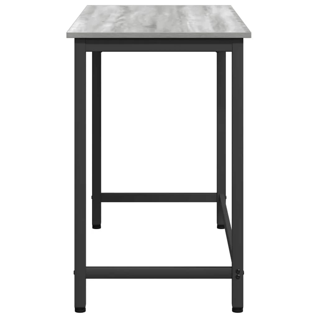 miza Siva Sonoma 80 x 50 x 76,5 cm Inženirski les in jeklo - slika 6