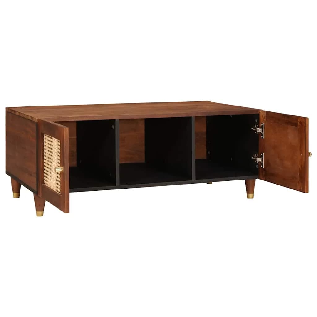 Klubska miza 100 x 54 x 40 cm Masiven les manga - slika 2