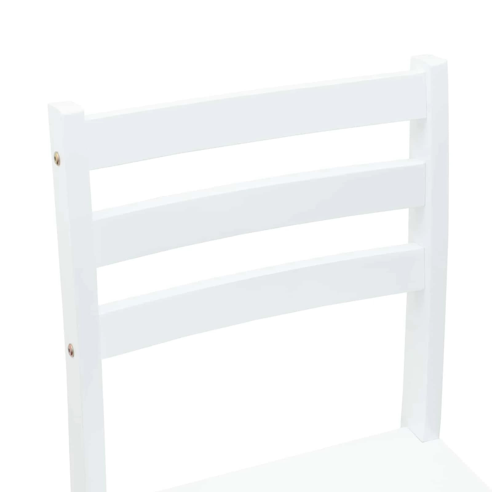 Jedilni stoli 2 kos Masivno gumovo les Bela 40 x 47,5 x 99,5 cm - slika 8
