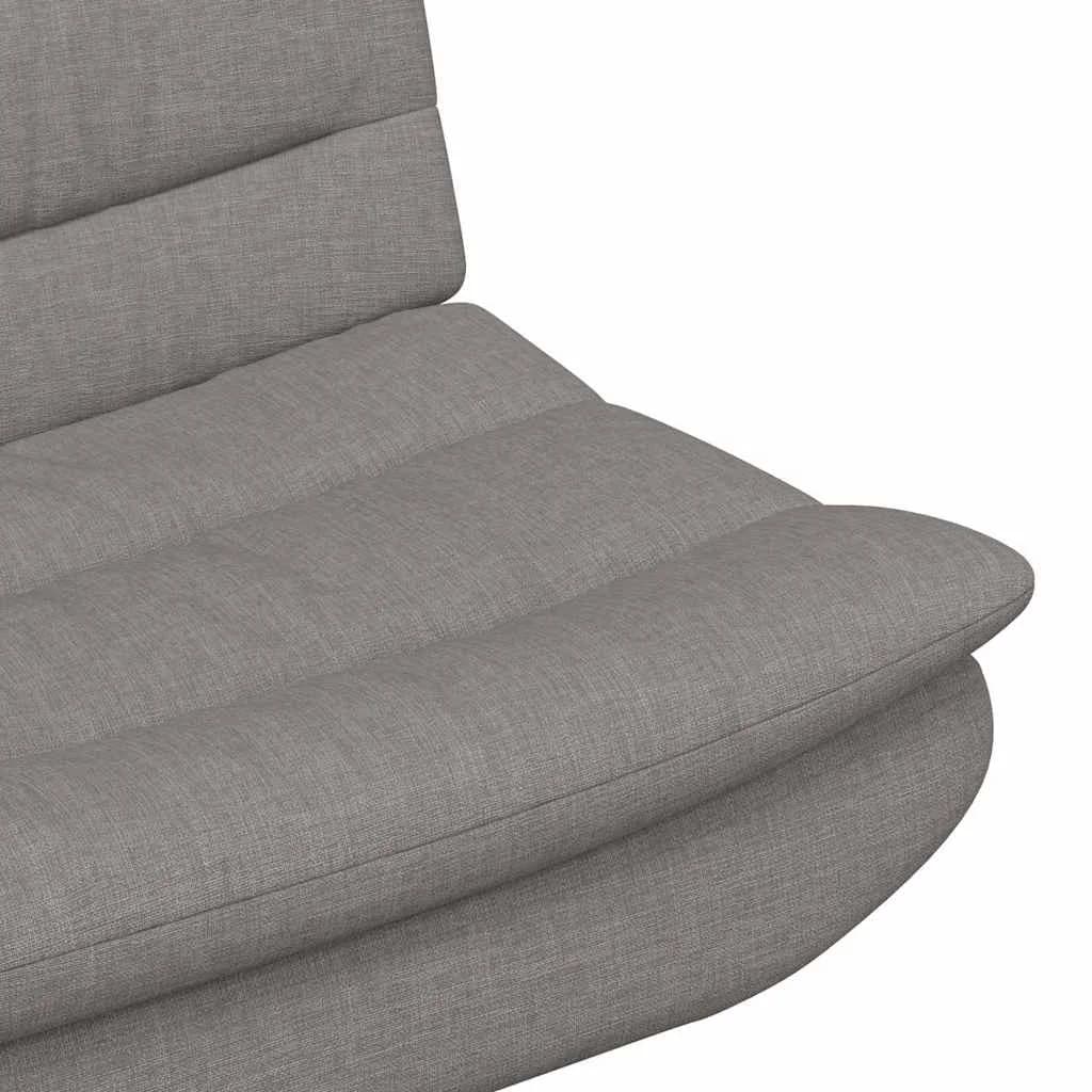 Vrtljiv stol Taupe 63 x 75 x 76 cm blago - slika 7