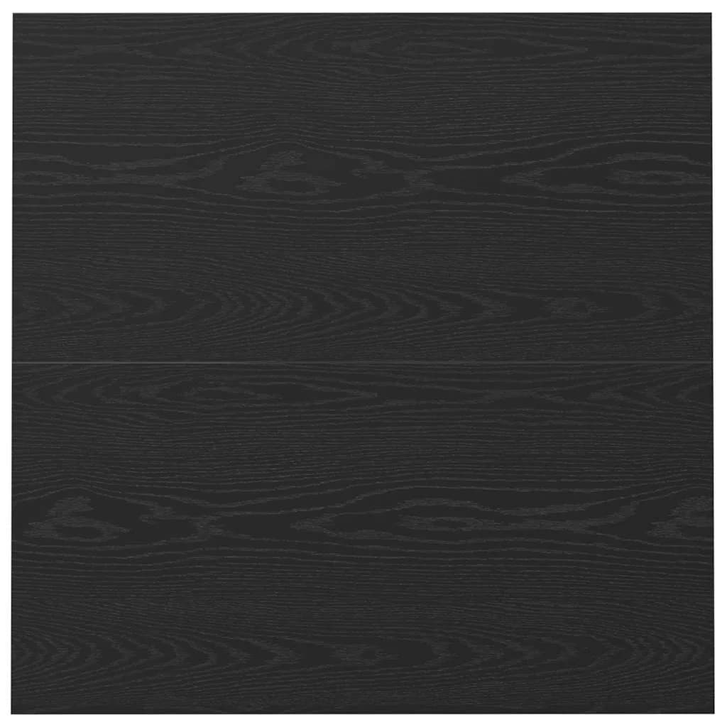 Klubska miza Črni hrast 100 x 100 x 40 cm Inženirski les - slika 7