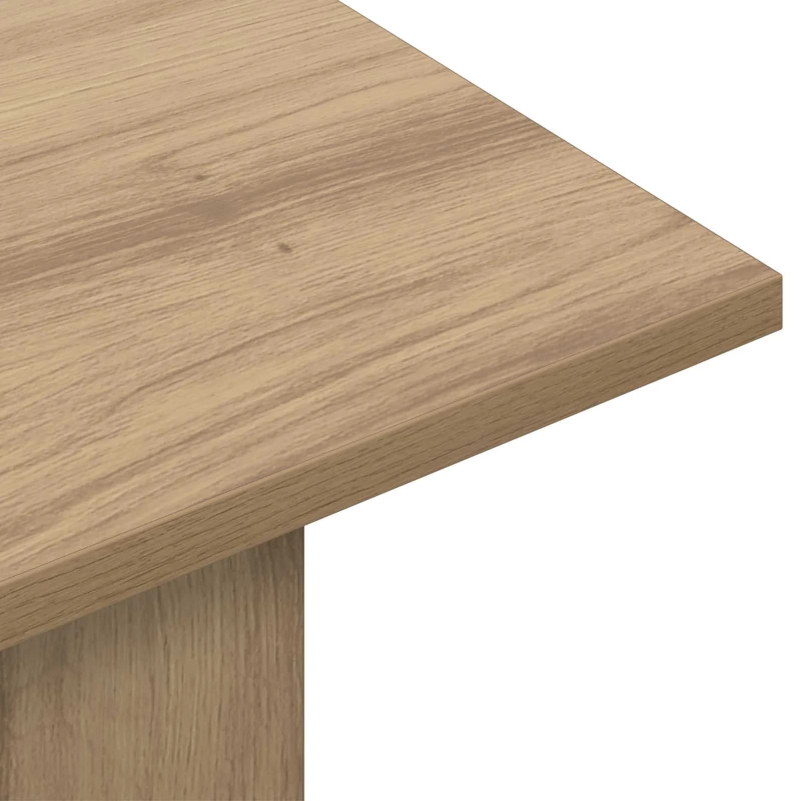 Konzolna miza Artisan hrast 100 x 30 x 75 cm Inženirski les - slika 8