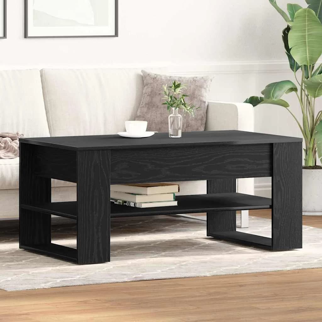 Klubska miza Črna Orehovina 102 x 55 x 45 cm Inženirski les