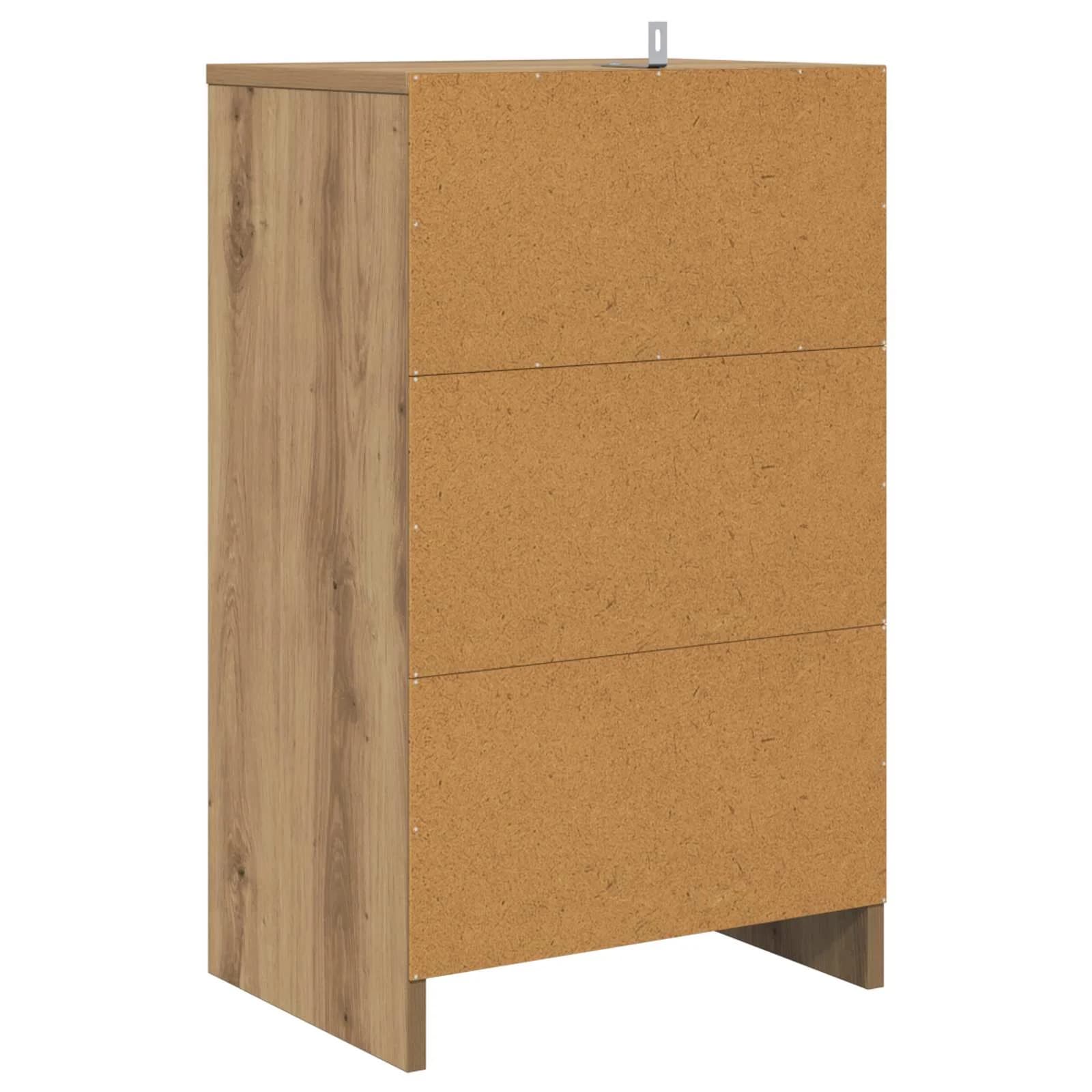 Posteljne mize 2 kos Umetni hrast 40 x 30 x 467 cm - slika 8