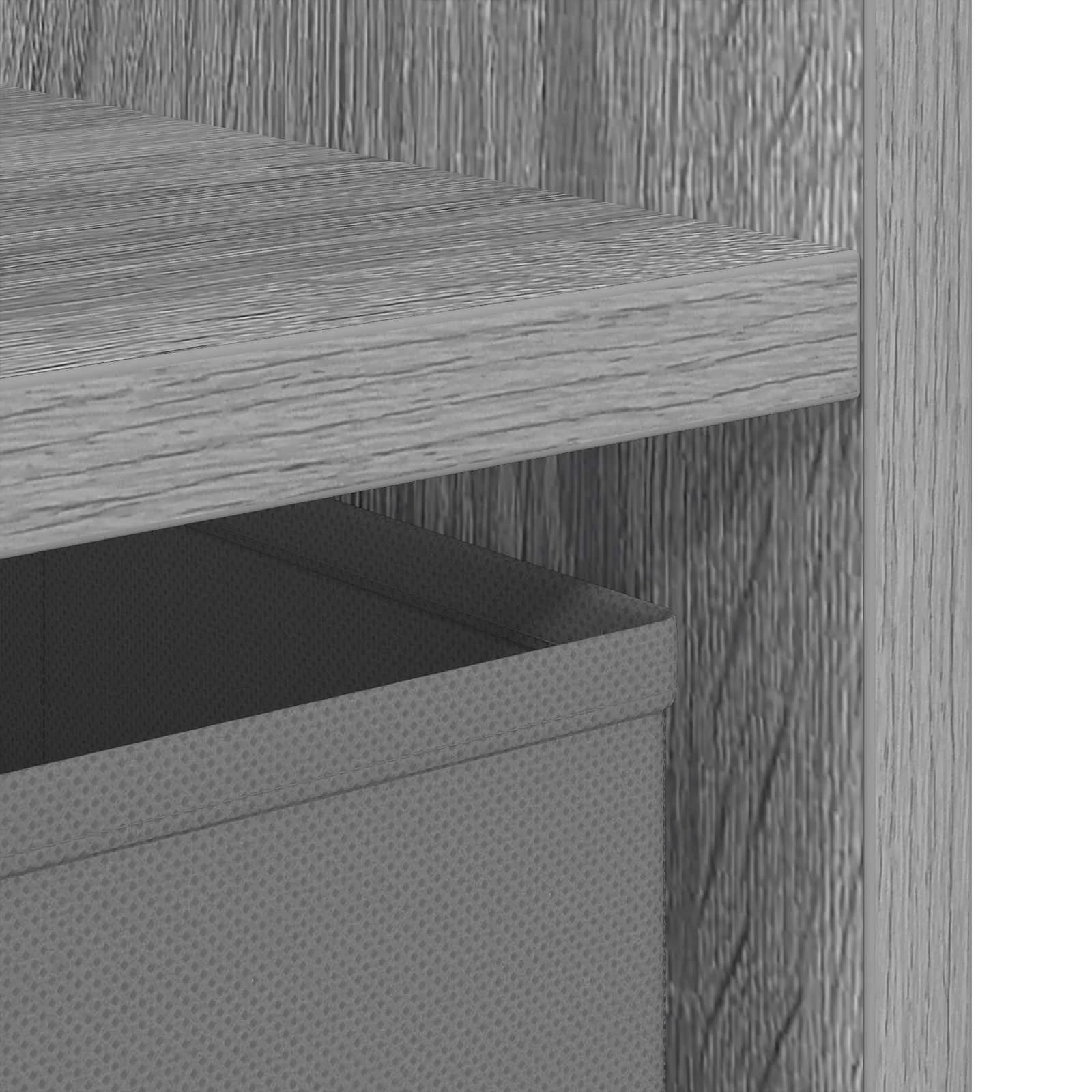 Nočna omarica 2 kos Siva Sonoma 30,5 x 27 x 59,5 cm - slika 10