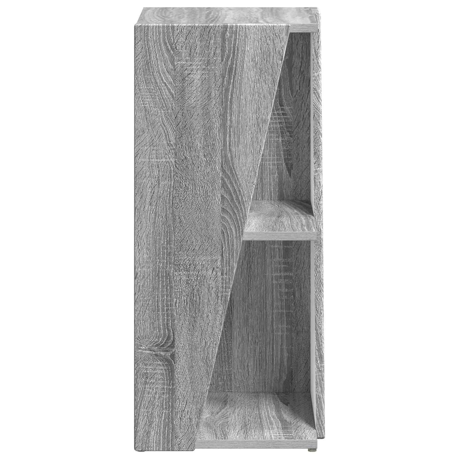 Stranski polic 33 x 32 x 70,5 cm Inženirski les Siva Sonoma - slika 6
