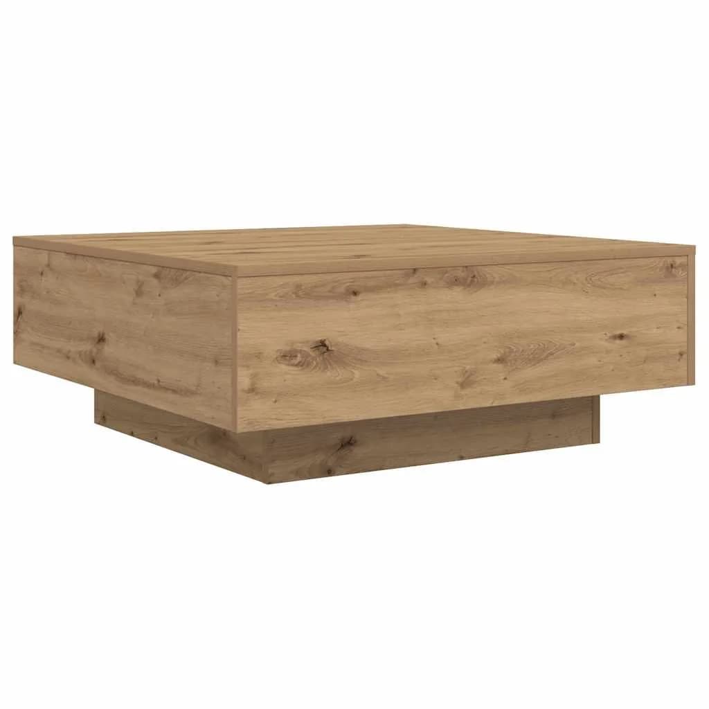 Artisan hrast 80 x 80 x 31 cm Inženirski les - slika 5