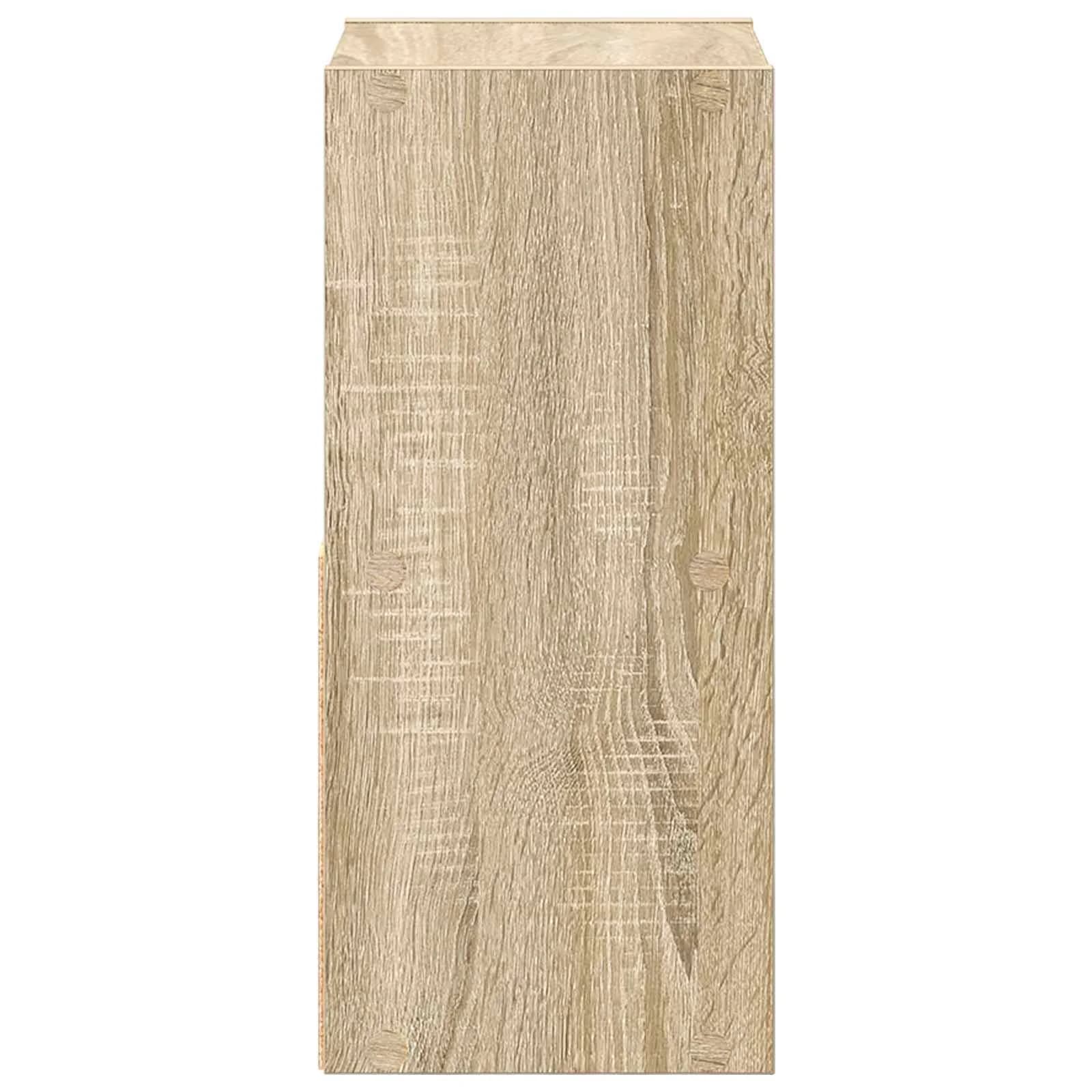 Nočna omarica 2 kos Sonoma hrast 25,5 x 22 x 49,5 cm - slika 7