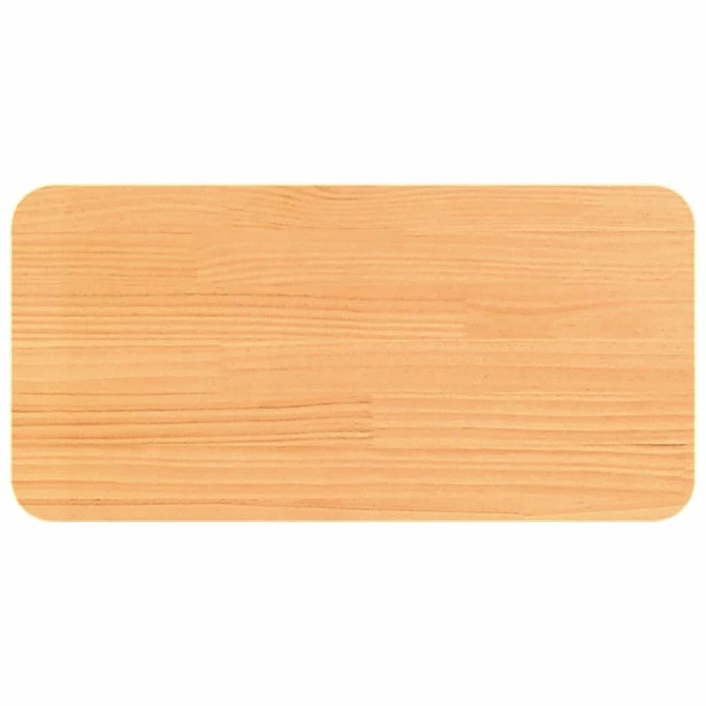 Klubska miza Voskast rjav 80 x 39,5 x 33,5 cm Trdna borovina - slika 9