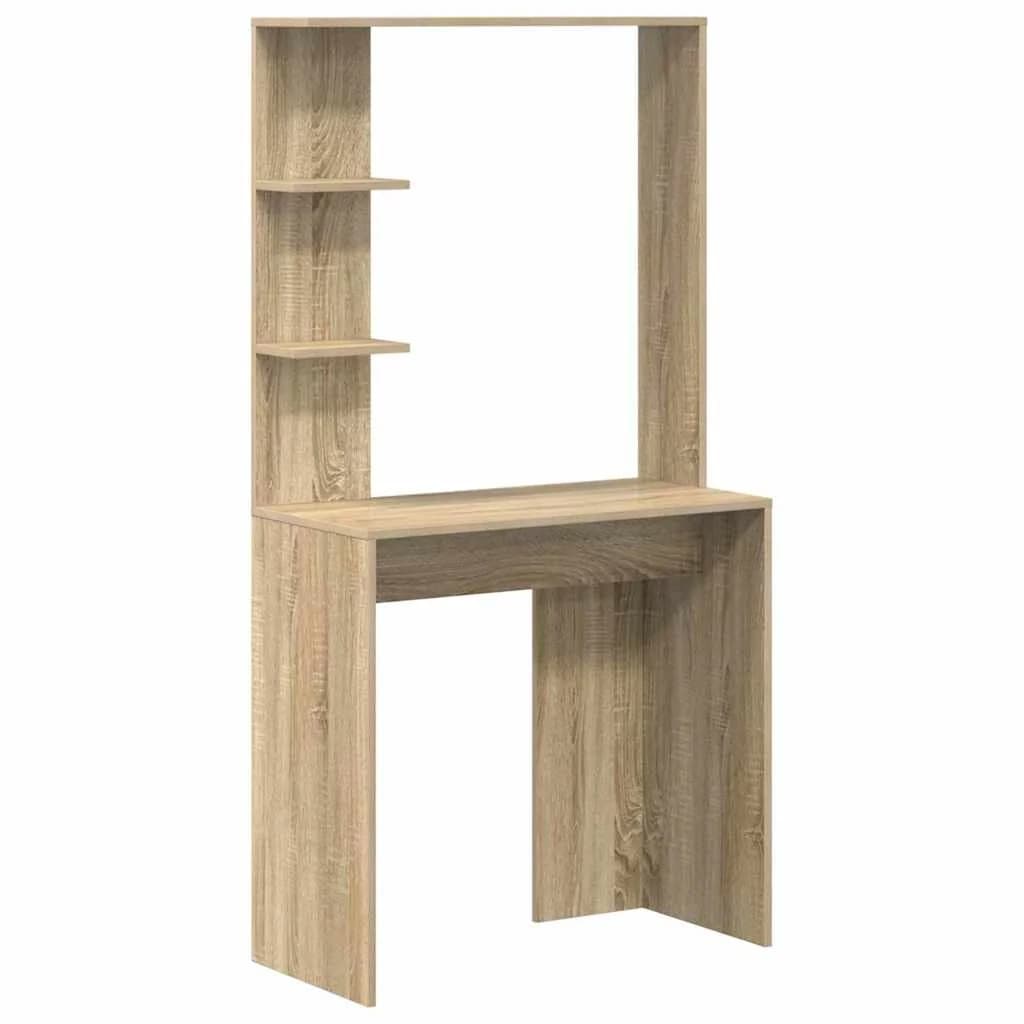 Miza Sonoma hrast Inženirski les 78,5 x 37 x 154,5 cm - slika 2