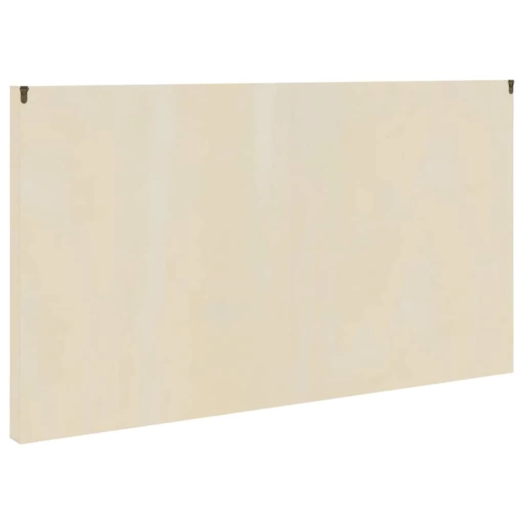 Stenska vitrina Montaža za steno Bež 98 x 4,5 x 55 cm - slika 7