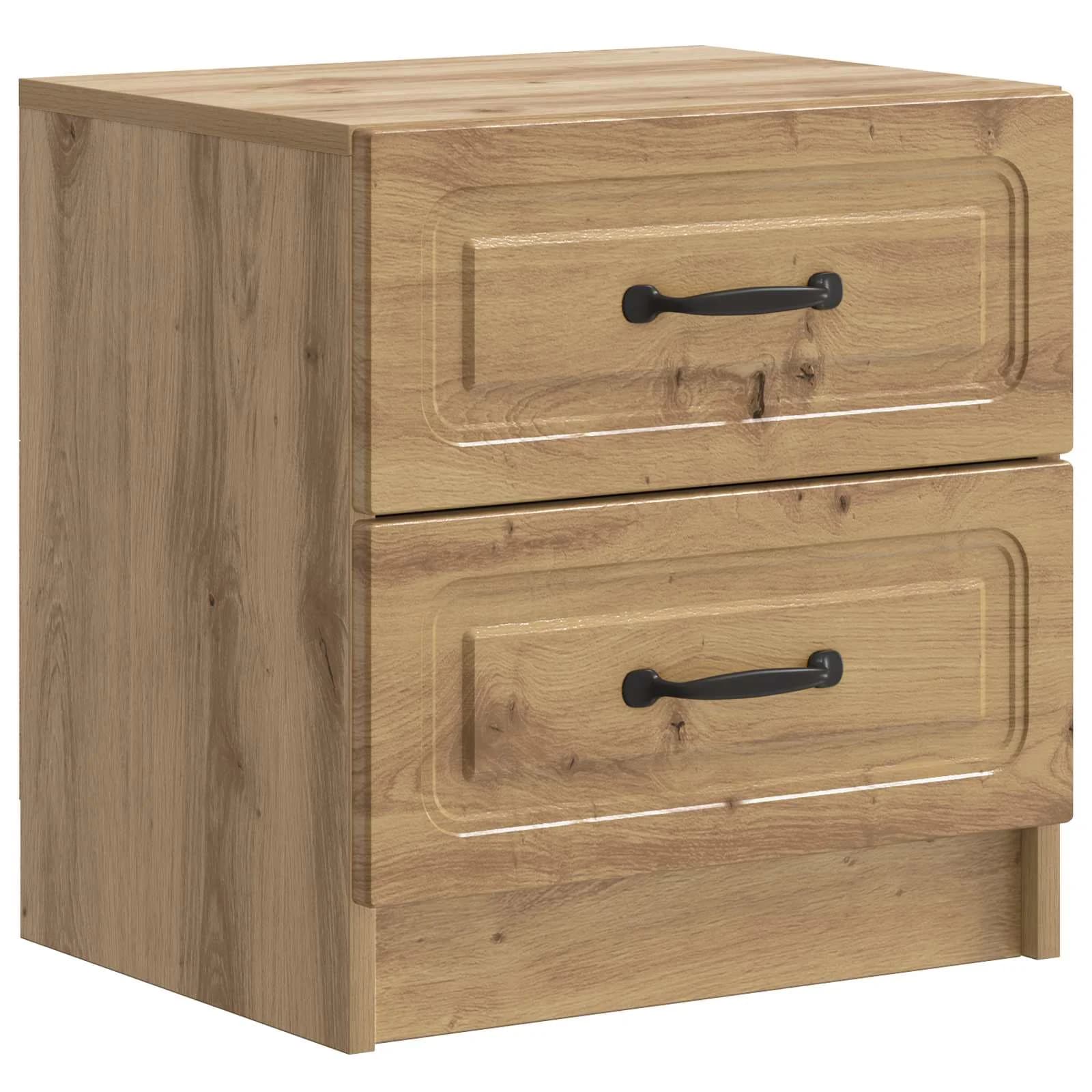 Nočna omarica Artisan hrast 43 x 34,5 x 44,5 cm Inženirski les - slika 2