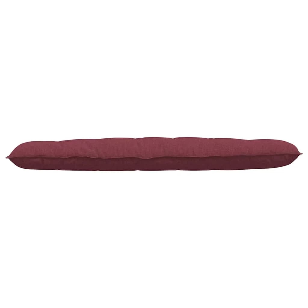 Poglavni vzglavnik Vinorodna rdeča 180 x 19 x 50 cm blago - slika 5