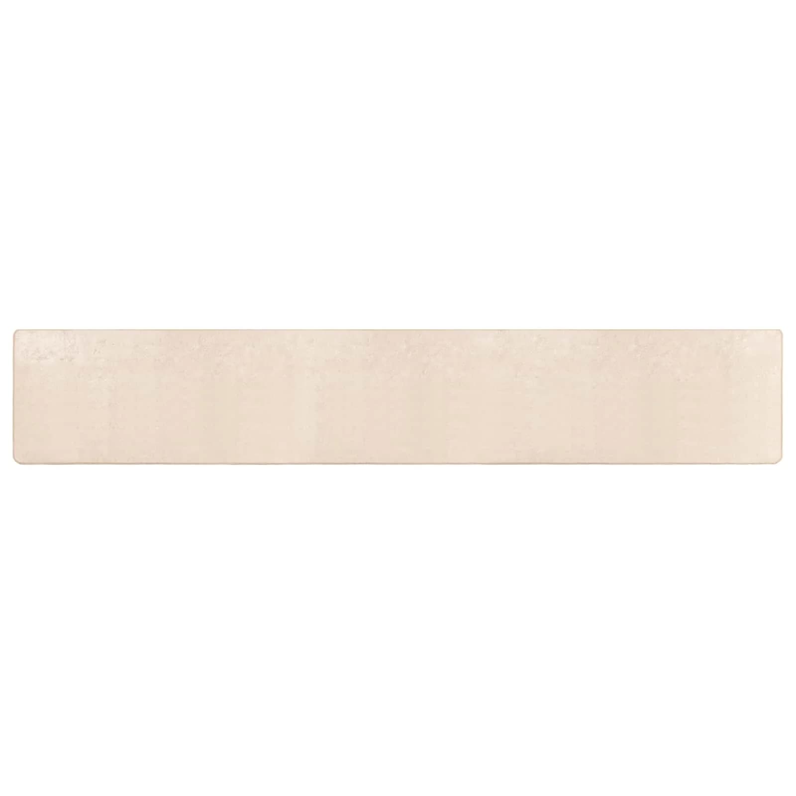 Preproga runner MARSA krema 50 x 450 cm Poliester in PVC - slika 2
